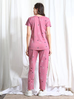 Load image into Gallery viewer, Women Printed Hosiery night suits