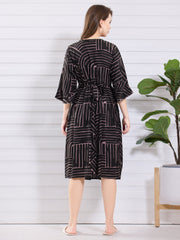 Arela Printed Maternity Nightdress