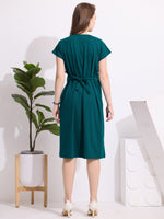 Load image into Gallery viewer, Arela Green Maternity Nightdress
