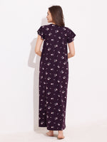Load image into Gallery viewer, Arela Printed Comfartable Hosiery Nightdress
